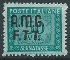 1947-49 TRIESTE A SEGNATASSE 50 LIRE MH * - ED903 - Taxe