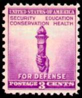 USA 1940 Scott 901, National Defense-Torch, MNH ** - Neufs