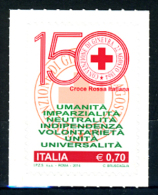 2014 -  Italia - Italy - Croce Rossa Italiana -  Mint - MNH - 2011-20: Mint/hinged