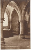 Wells UK, Crypt Of Chapter House, C1900s/10s Vintage Judges' Real Photo Postcard - Wells