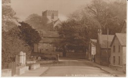 St. Asaph Wales UK, Cathedral, Street Scene, C1900s/10s Vintage Judges' Real Photo Postcard - Denbighshire