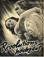 "Illustrierter Film-Kurier"  "Revolutions-Hochzeit" Mit Brigitte Horney , Paul Hartmann - Filmprogramm Nr. 2656 Von 1938 - Revistas