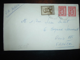 LETTRE PAR AVION POUR FRANCE TP 90P + 20P X2 OBL. 29 DIC 70 BUENOS AIRES - Storia Postale