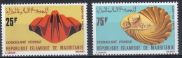 MAURITANIE MINERAUX, Fossiles Yvert N° 302/03 ** MNH, Neuf Sans Charniere - Minerales