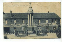 CPA  60 : LASSIGNY  Monument Et Hotel   VOIR  DESCRIPTIF   §§§ - Lassigny