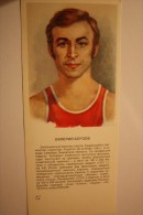 SOVIET SPORT. Athletics.  VALERYI BORZOV. OLD Postcard 1970S - USSR - Atletica