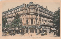 PARIS - Théâtre Du Vaudeville - Très Animée - Autres & Non Classés