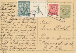 C04257 - Czechoslovakia (1938) Rokycany; Stamp: Battle Of Bachmac - Czechoslovak Legion 1918-1938 - WO1