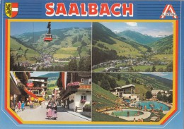 BF24975 Saalbach Gegen Taischluss    Austria   Front/back Image - Saalbach