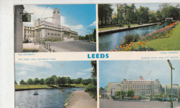 BF25047  Leeds Canal Gardens The University Yorkshire  UK  Front/back Image - Leeds