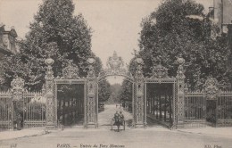 PARIS (17ème Arrondissement) - Entrée Du Parc Monceau - Animée - Distrito: 17