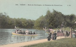 PARIS (16ème Arrondissement) - Bois De Boulogne, Le Passeur Du Grand Lac - Très Animée - Paris (16)