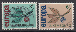 LUXEMBURG - Michel - 1965 - Nr 715/16 - Gest/Obl/Us - Gebruikt