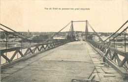 78 Vue De TRIEL En Passant Son Pont Suspendu - Triel Sur Seine