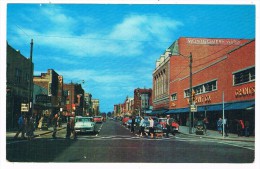 US-573   NEWPORT NEWS : Washington Avenue Looking North ( Old Cars) - Newport News