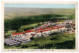 CP, MILITARIA, CASERNES, LE VALDAHON (Doubs) - Vue Générale Du Camp Prise En Avion, Ecrite En 1936, Ed : Girod - Barracks