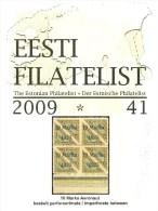 Magazin Zeitschrift EESTI FILATELIST 2009 - Andere & Zonder Classificatie