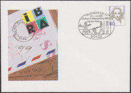 Allemagne 1999. Privatganzsache, Entier Postal Timbré Sur Commande. IBRA´99, Nürnberg - Private Covers - Used