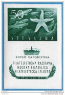 1952  84-BF- 3  TRIESTE B JUGOSLAVIA FLORA AND FAUNA IN SEA SOUVENIR SHEET NEVER HINGED KATALOG PREIS 70,00 EURO - Ungebraucht