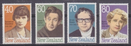 New Zealand 1989 Authors 4v ** Mnh (17144) - Unused Stamps
