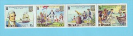 TUVALU COOK EXPLORATEURS BATEAUX 1979 / MNH** / CM 64 - Explorers