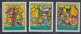 New Zealand 1986 Christmas 3v ** Mnh (17161) - Ungebraucht