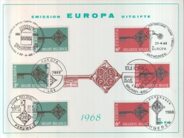 Europa 1968 - EU-Organe