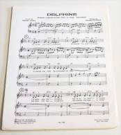 Rare Partition Vintage / Vintage Sheet Music CHARLES LEVEL / ROLAND VINCENT : Delphine - Compositeurs De Musique De Film