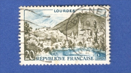 1958  N° 1150  LOURDES  OBLITÉRÉ 20 . 5. 1958 - Used Stamps