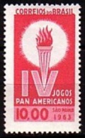 BRASIL 1963 - JUEGOS PANAMERICANOS - YVERT Nº 733 - Ungebraucht