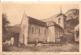 Cpa Veyrier Du Lac Eglise - Veyrier