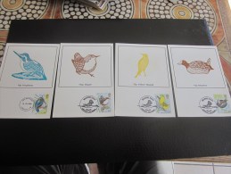 4 > Thématique Sur Les Oiseaux -Wildfowl Trust ArundelW Est Summer 16 Janvier 1980- Lettre Letter Lettera Cover - Collections, Lots & Séries