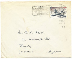 1951 Brief Van Bruxelles 4 Naar Beverley (Angleterre) Met PZ 1113 -reclamestempel-zie Scan(s) - Covers & Documents