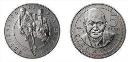 ** 5 EUROS SAN MARINO ARGENT 2014 PIECE NEUVE ** - San Marino