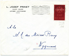 1959 Firmabrief Van Antwerpen X Naar Wijgmaal  Met PZ 1111 Zie Scan(s) - Storia Postale