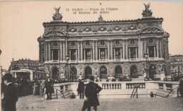 PARIS (2ème Arrondissement) - Place De L'Opéra Et Station Du Métro - Très Animée - Places, Squares