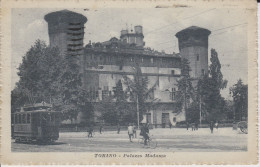 CPA TORINO PALAZZO MADAMA TRAMWAY VELO - Palazzo Madama