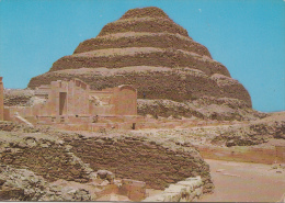 BF27200 Sakkara King Zoser S Step Pyramid  Egypt  Front/back Image - Pyramids