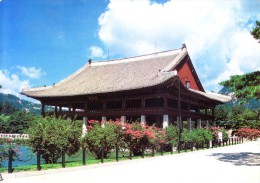 SOUTH KOREA COLOUR PICTURE POST CARD - KYONGBOK PALACE, CHUNCHON - Korea (Zuid)