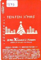 Carte Prépayée Japon * NOËL (1877) MERRY CHRISTMAS * JAPAN Prepaid Card * TK WEIHNACHTEN * KERST NAVIDAD * NATALE - Noel