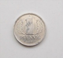 GERMANY DEMOCRATIC REPUBLIC-1 PFENNING - 1 Pfennig