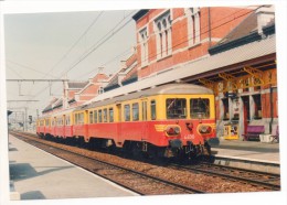 28912  -  Ath Photo    12,5  X  10  -    Train En  Gare - Ath