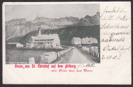 AUSTRIA - St. Christoph Am Arlberg (Tyrol), Year 1902 - Kitzbühel