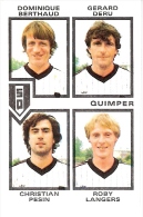 Image PANINI FOOTBALL 85 - N° 386 - QUIMPER - Other & Unclassified