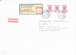 Czech Rep. / Stamps (1997) 0140: Architecture Styles (4,60); (1999) 738 04 FRYDEK MISTEK 14 (text - Makeshift) (A06547) - Cartas & Documentos