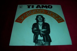 UMBERTO  TOZZI  °  TI AMO - Other - Italian Music