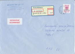 Czech Rep. / Stamps (1997) 0140: Architecture Styles (4,60 CZK); R-letter (1997) 709 00 OSTRAVA 9 / APOST (A06598) - Brieven En Documenten