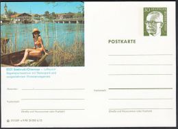 Germany 1974, Illustrated Postal Stationery "Seebruck", Ref.bbzg - Illustrated Postcards - Mint