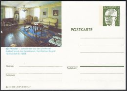 Germany 1974, Illustrated Postal Stationery "Wetzlar", Ref.bbzg - Cartes Postales Illustrées - Neuves