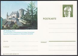 Germany 1974, Illustrated Postal Stationery "Stolberg", Ref.bbzg - Cartes Postales Illustrées - Neuves